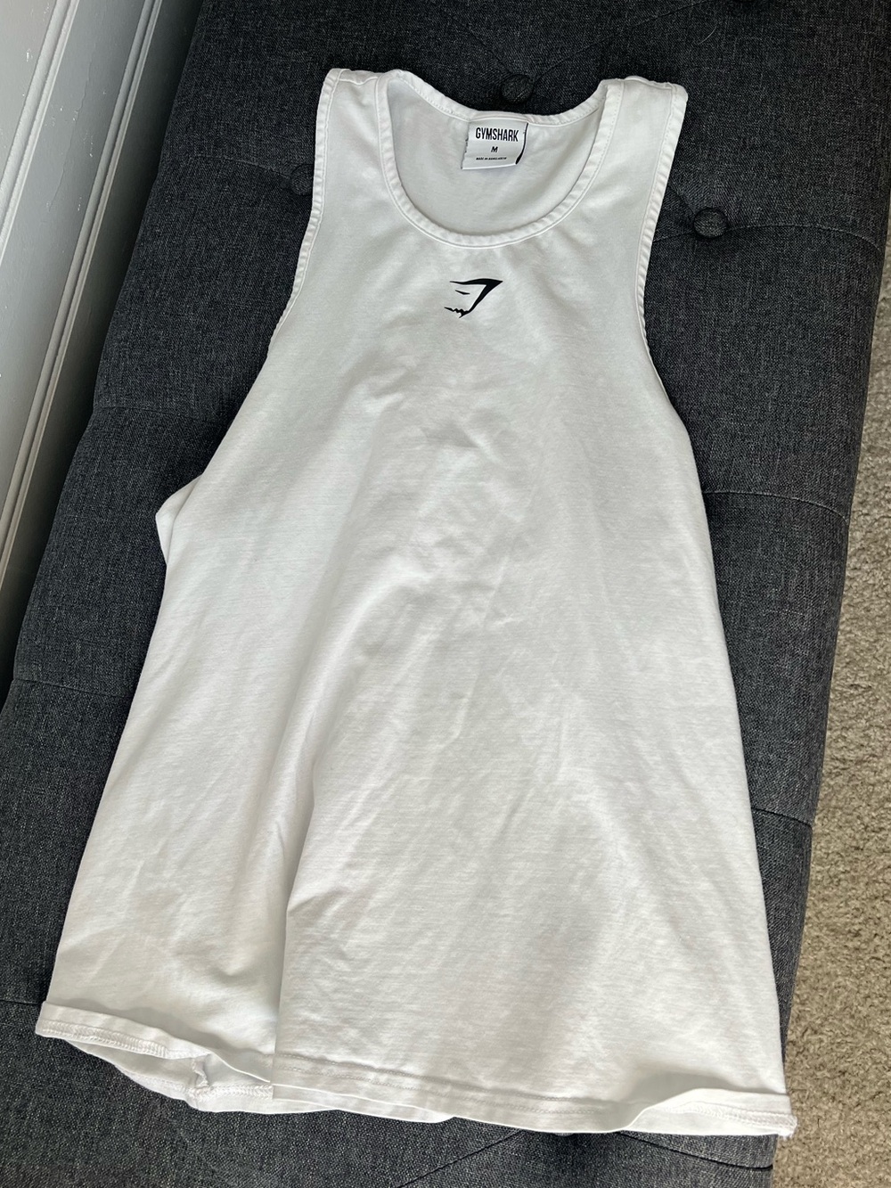 Gymshark Women’s Training Cotton Tank Top- White
